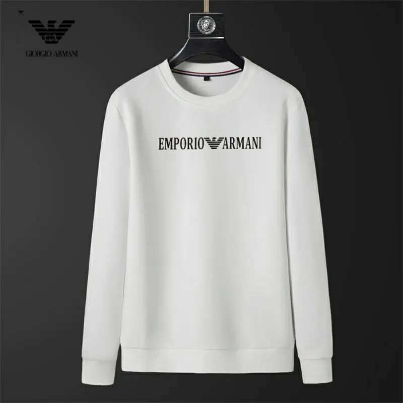 armani sweatshirt manches longues pour homme s_1240464